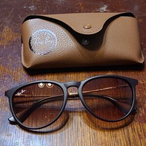 Ray-Ban Erika Classic Rb4171 Matte Brown With Case N Cloth 54-18-145 Nwot